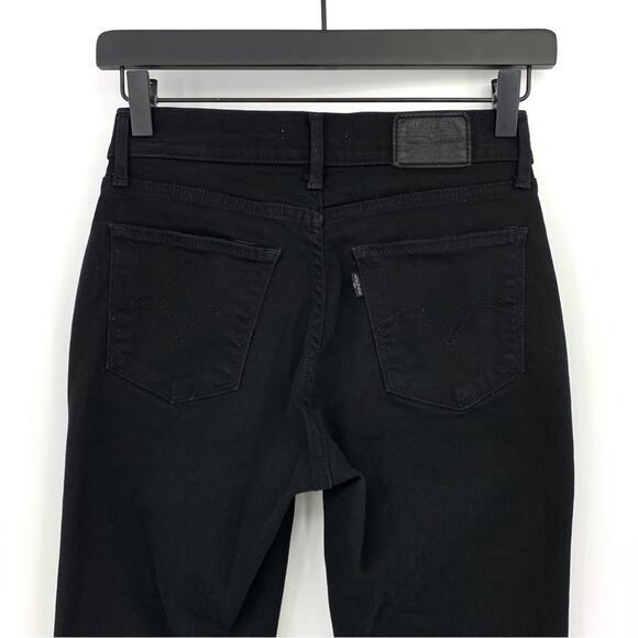 LEVI'S Premium Curvy Skinny Jean Black 25 - Picture 9 of 10
